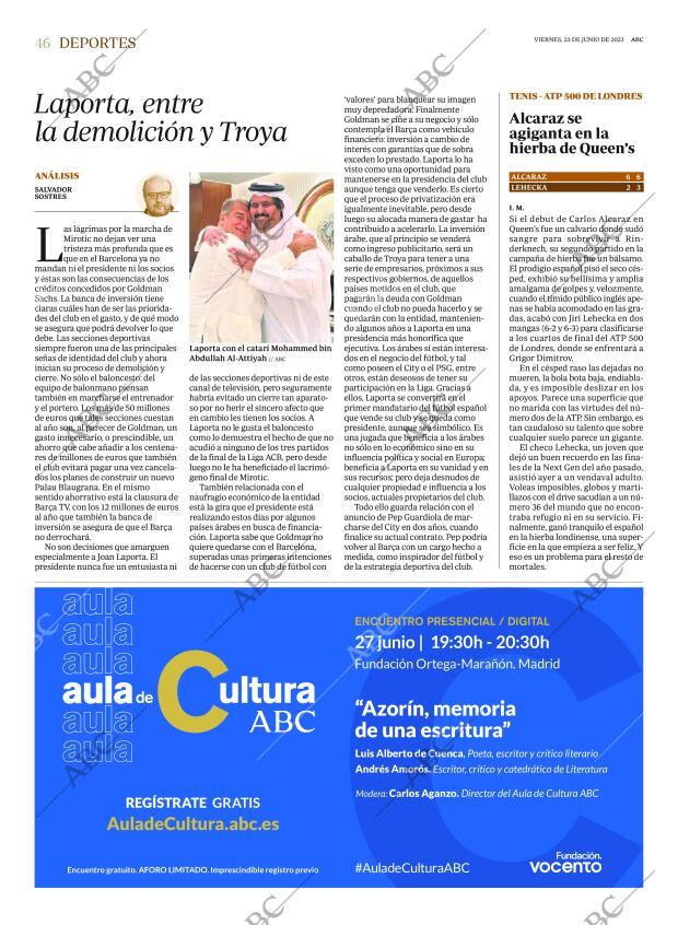 ABC MADRID 23-06-2023 página 46