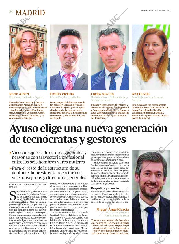 ABC MADRID 23-06-2023 página 50