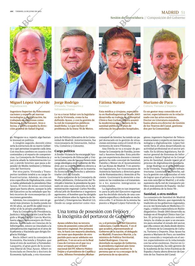 ABC MADRID 23-06-2023 página 51