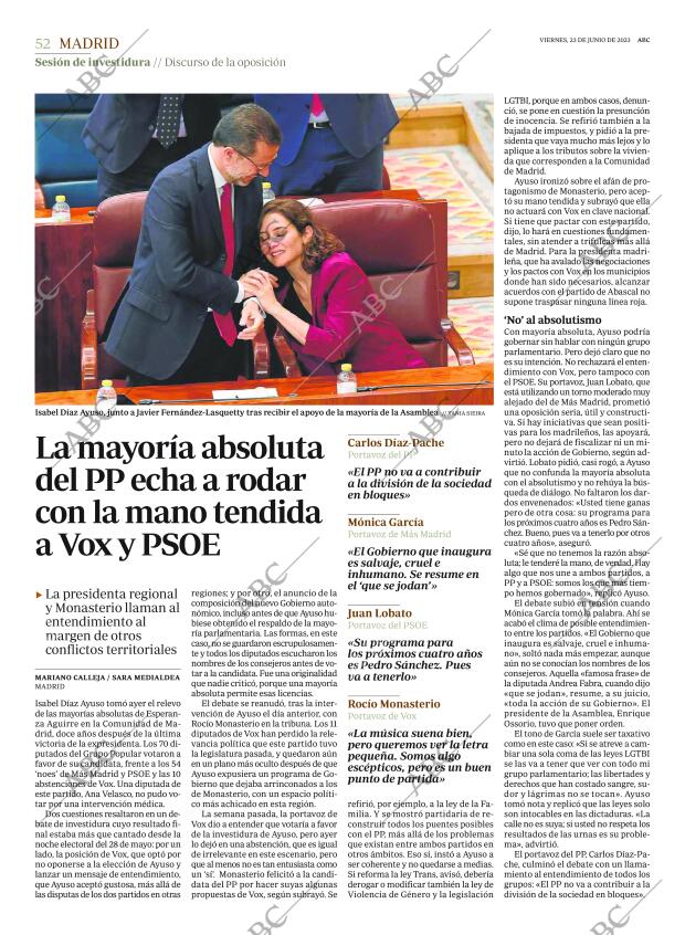 ABC MADRID 23-06-2023 página 52