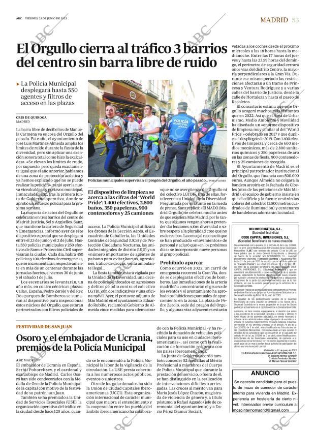 ABC MADRID 23-06-2023 página 53