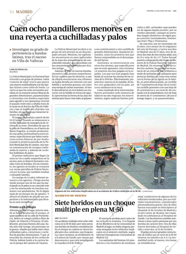 ABC MADRID 23-06-2023 página 54