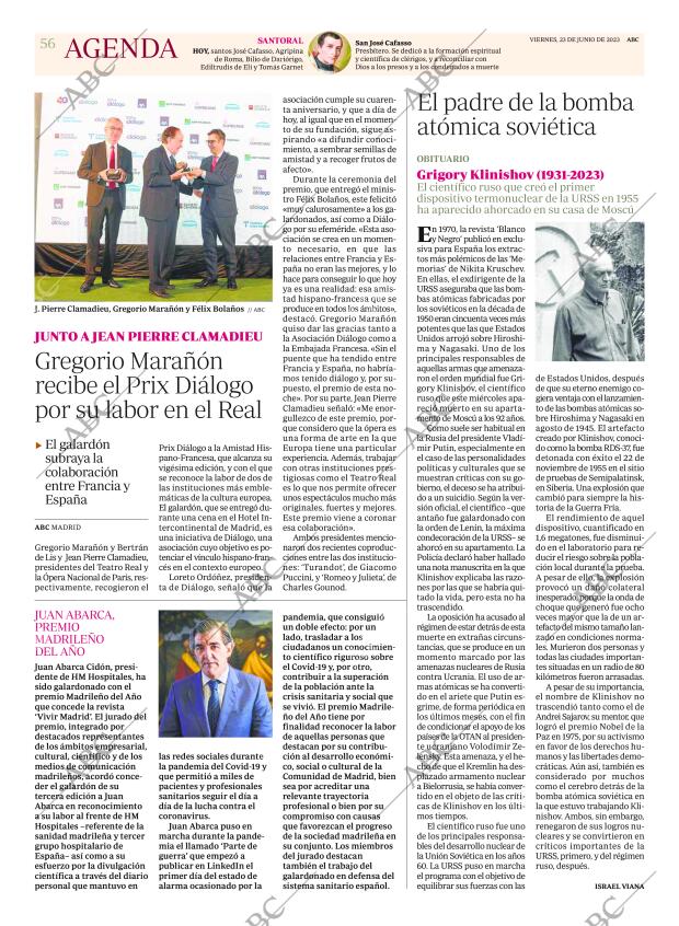 ABC MADRID 23-06-2023 página 56