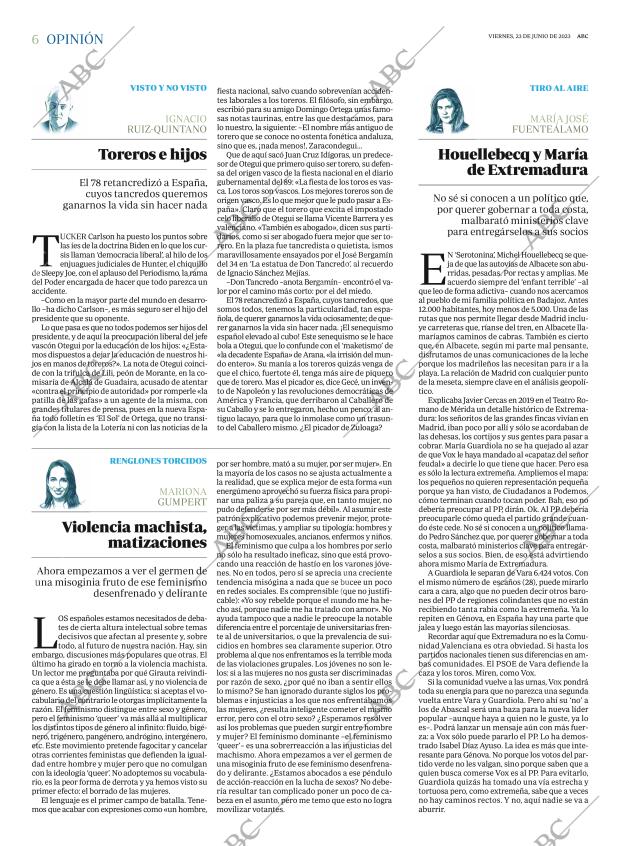 ABC MADRID 23-06-2023 página 6