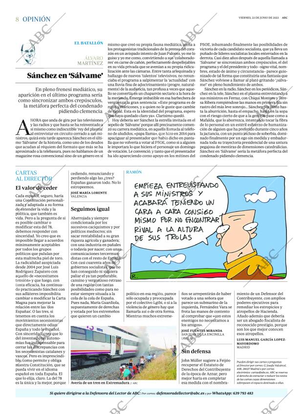 ABC MADRID 23-06-2023 página 8