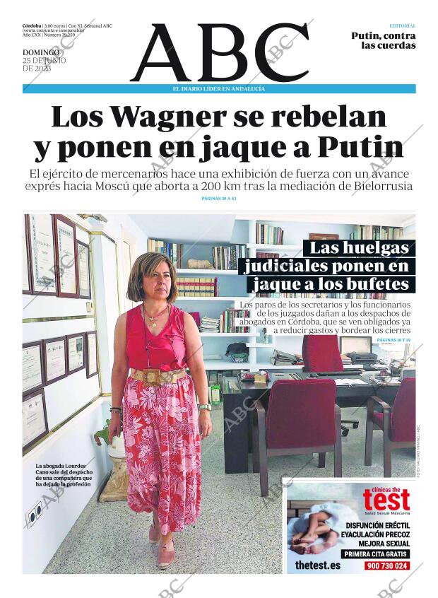 ABC CORDOBA 25-06-2023 página 1