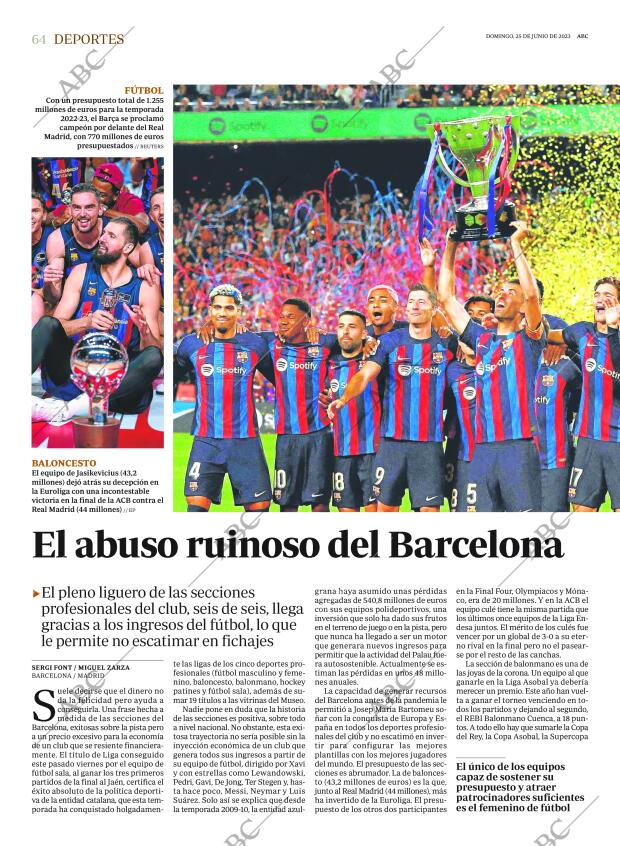 ABC CORDOBA 25-06-2023 página 64