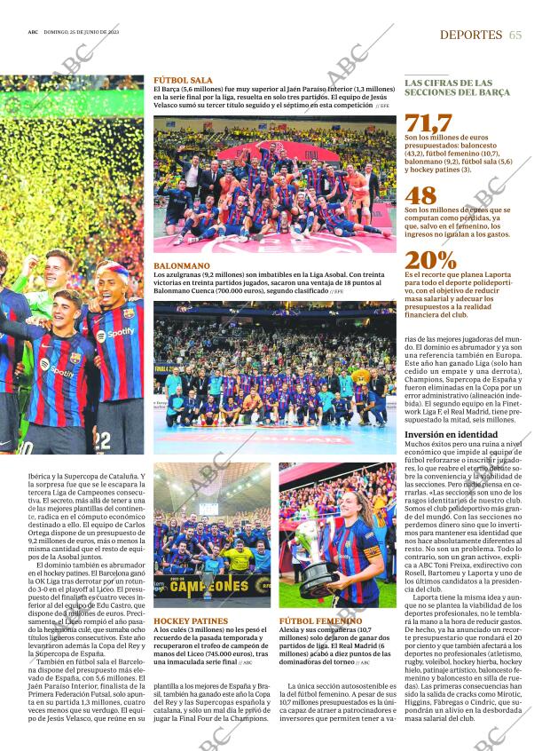 ABC CORDOBA 25-06-2023 página 65