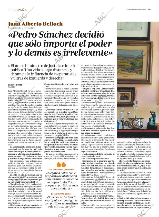 ABC MADRID 26-06-2023 página 16