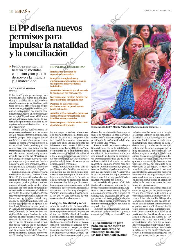 ABC MADRID 26-06-2023 página 18