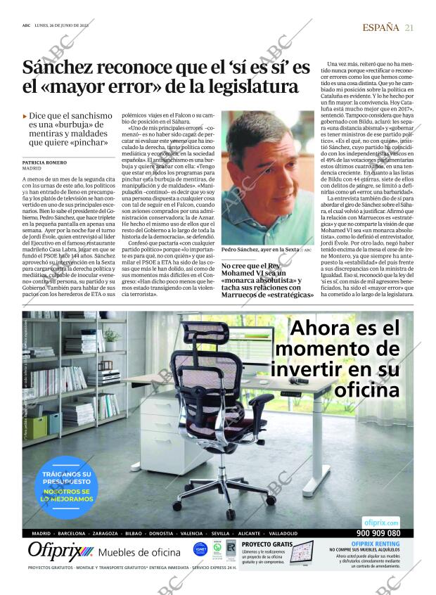 ABC MADRID 26-06-2023 página 21