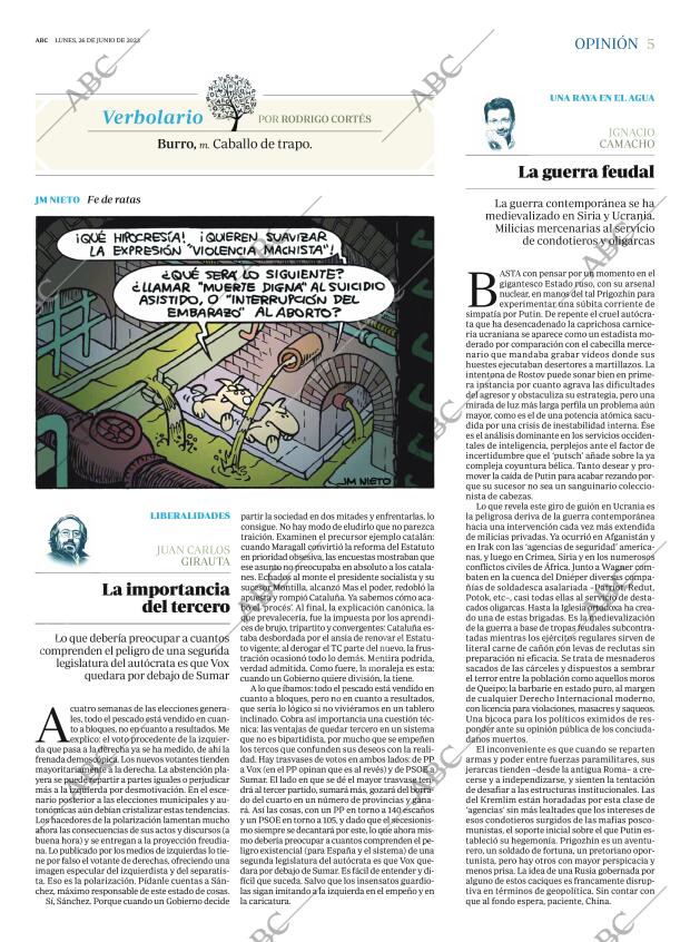 ABC MADRID 26-06-2023 página 5
