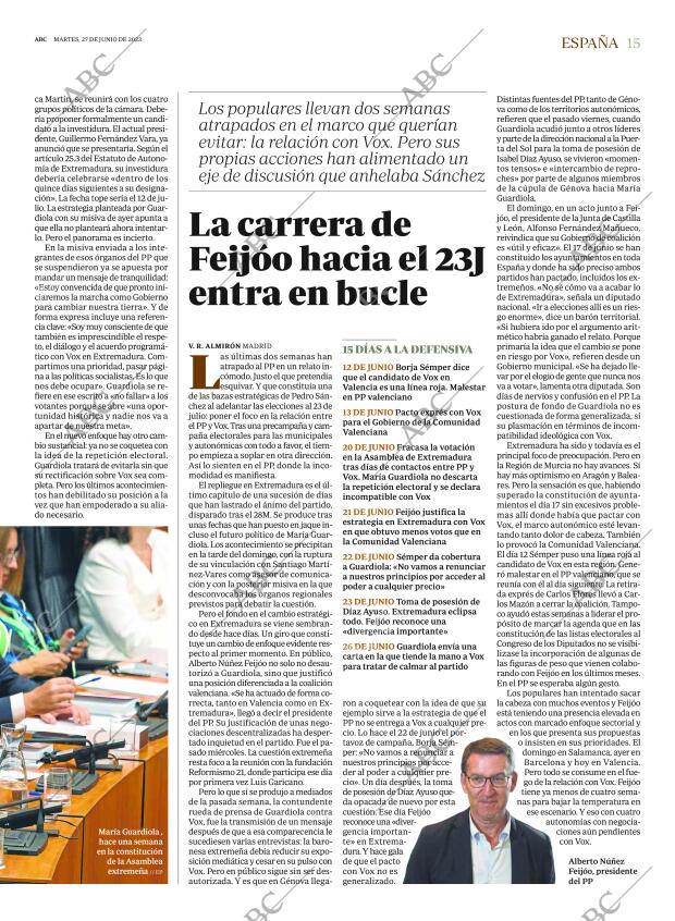 ABC MADRID 27-06-2023 página 15