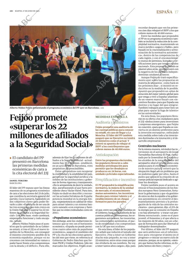ABC MADRID 27-06-2023 página 17