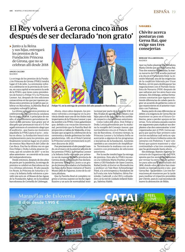 ABC MADRID 27-06-2023 página 19
