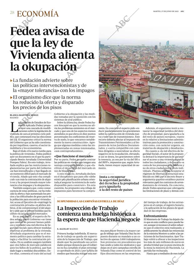ABC MADRID 27-06-2023 página 28