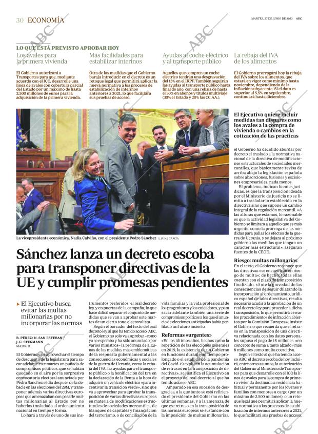 ABC MADRID 27-06-2023 página 30
