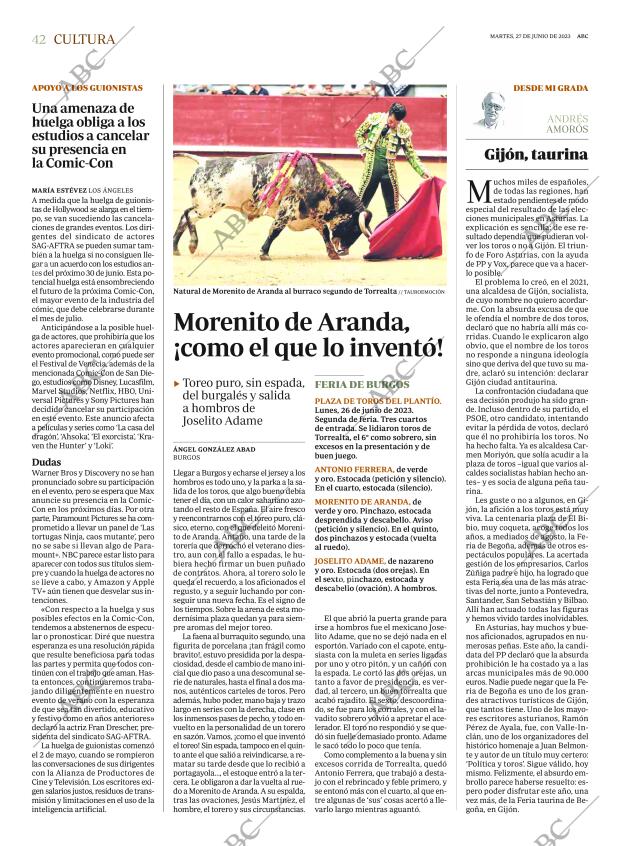 ABC MADRID 27-06-2023 página 42