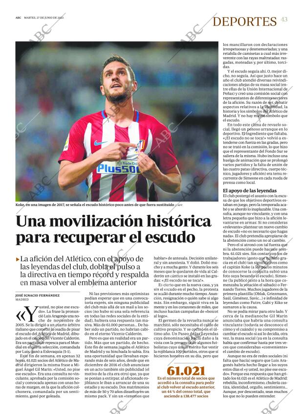 ABC MADRID 27-06-2023 página 43