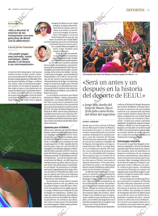 ABC MADRID 27-06-2023 página 45