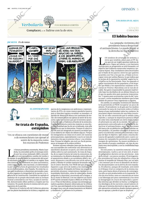 ABC MADRID 27-06-2023 página 5