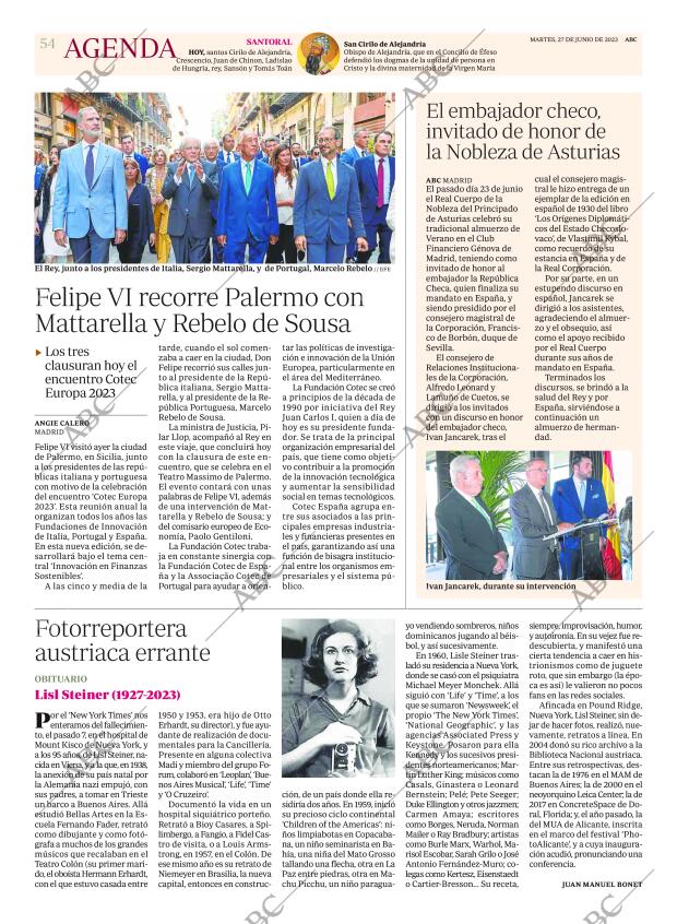 ABC MADRID 27-06-2023 página 54