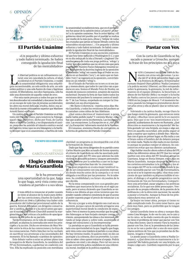 ABC MADRID 27-06-2023 página 6