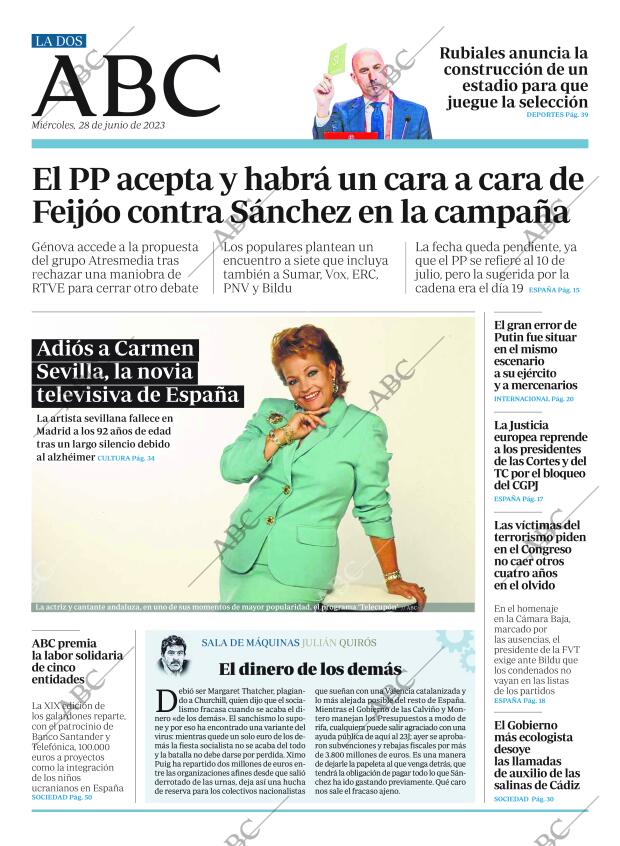 ABC MADRID 28-06-2023 página 2