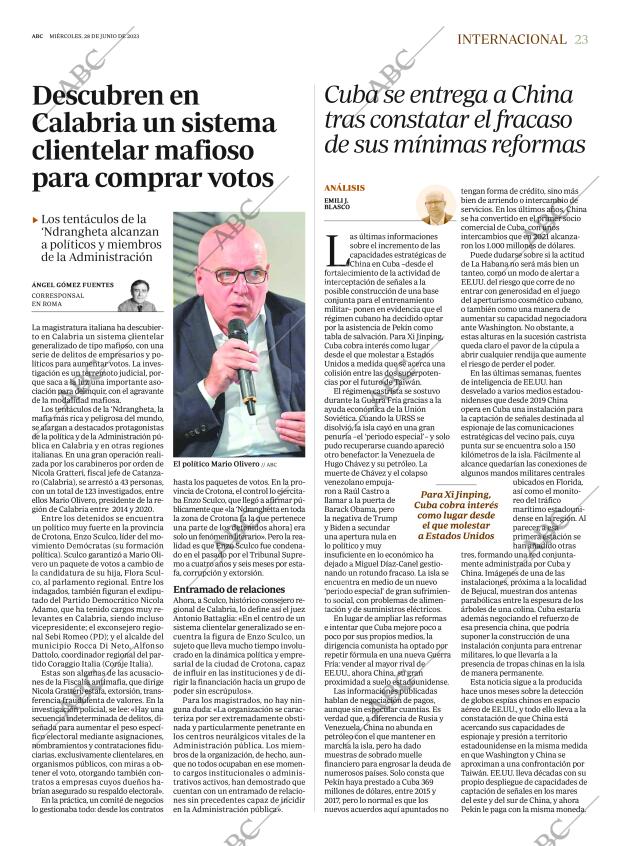 ABC MADRID 28-06-2023 página 23
