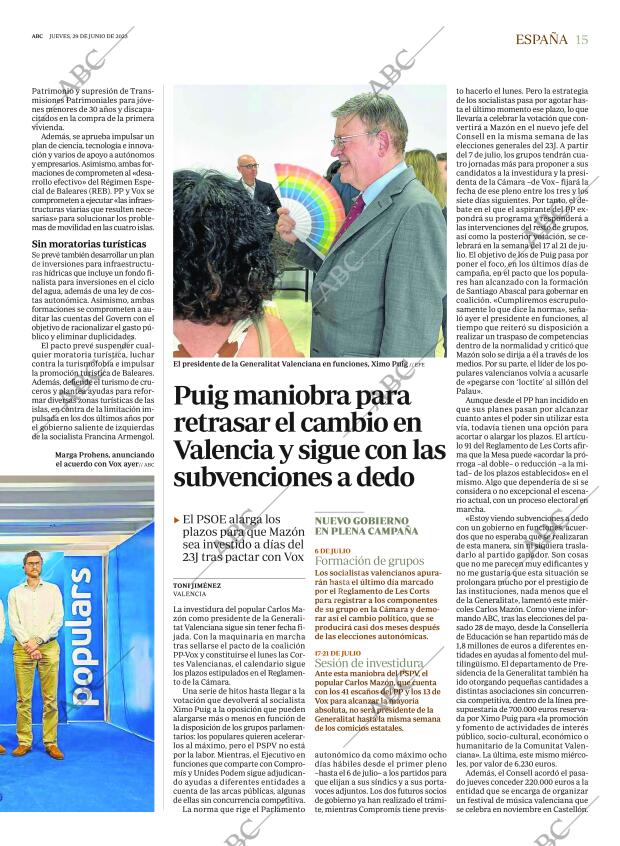ABC MADRID 29-06-2023 página 15