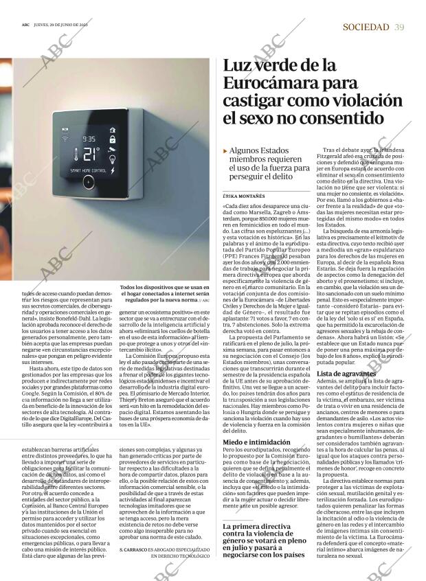 ABC MADRID 29-06-2023 página 39