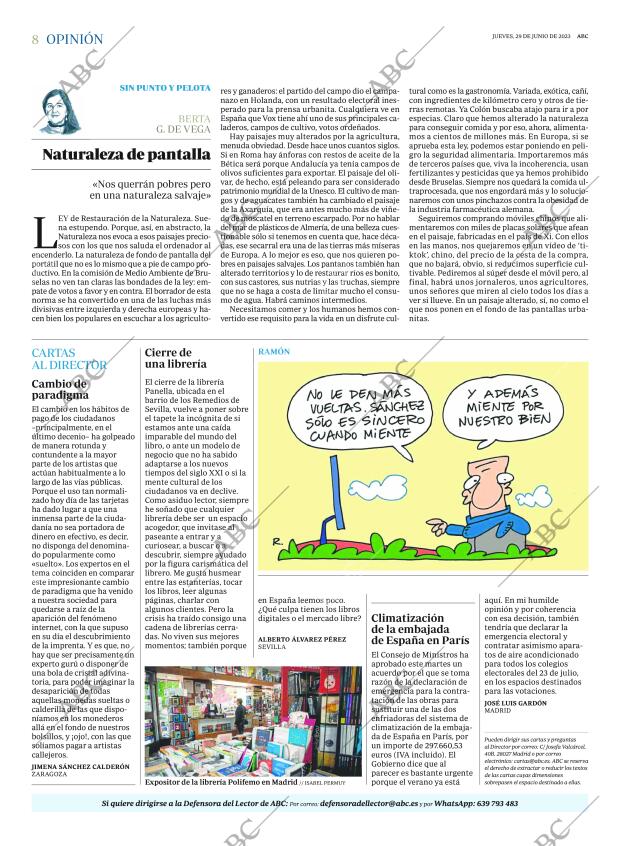 ABC MADRID 29-06-2023 página 8