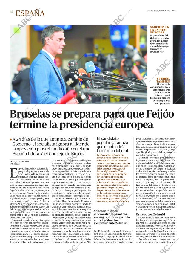 ABC MADRID 30-06-2023 página 14