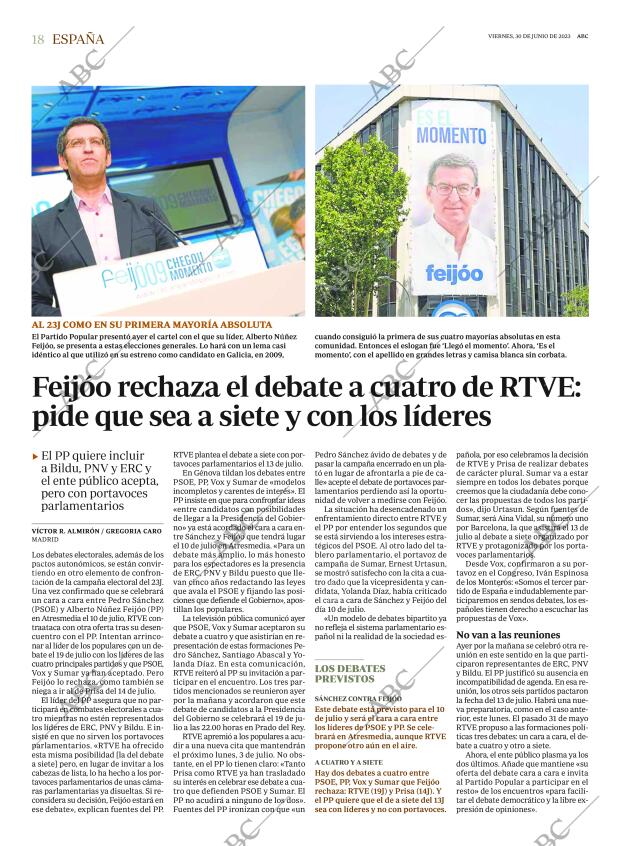 ABC MADRID 30-06-2023 página 18