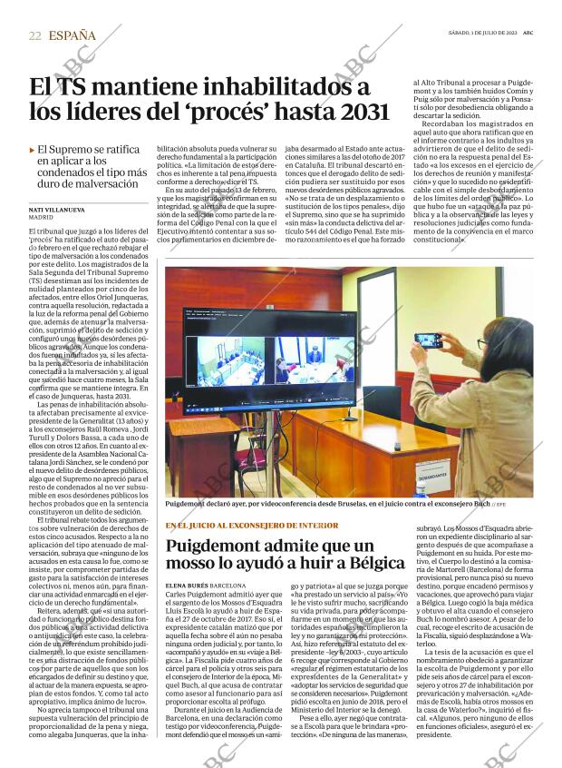 ABC MADRID 01-07-2023 página 22