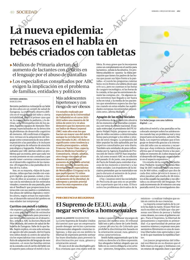 ABC MADRID 01-07-2023 página 40