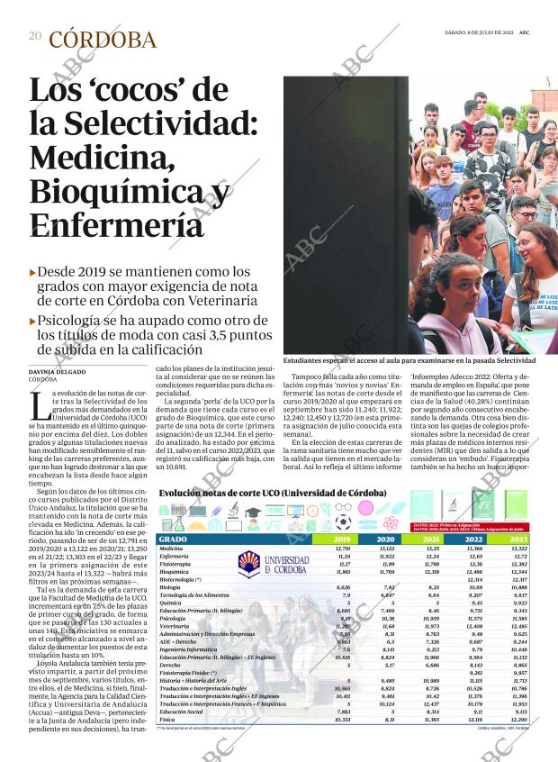 ABC CORDOBA 08-07-2023 página 20
