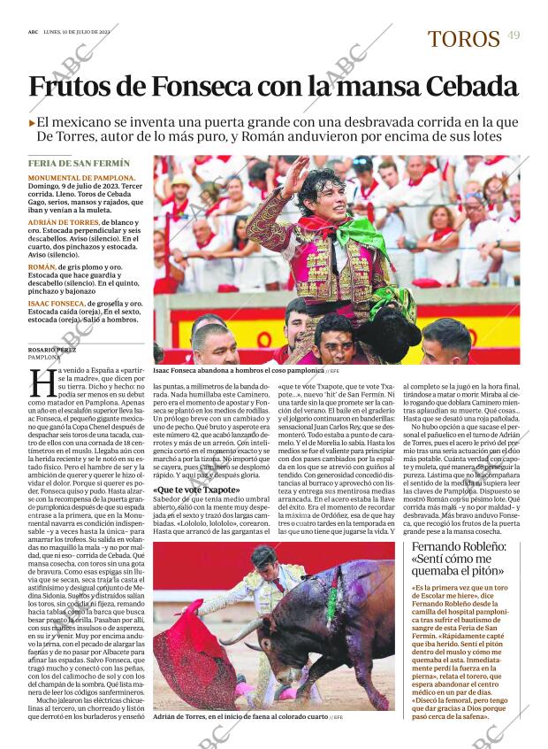 ABC CORDOBA 10-07-2023 página 49