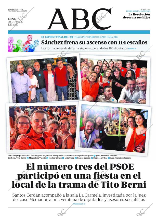 ABC MADRID 10-07-2023 página 1