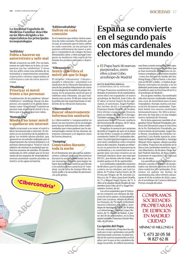 ABC MADRID 10-07-2023 página 37