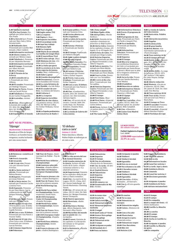ABC MADRID 10-07-2023 página 63
