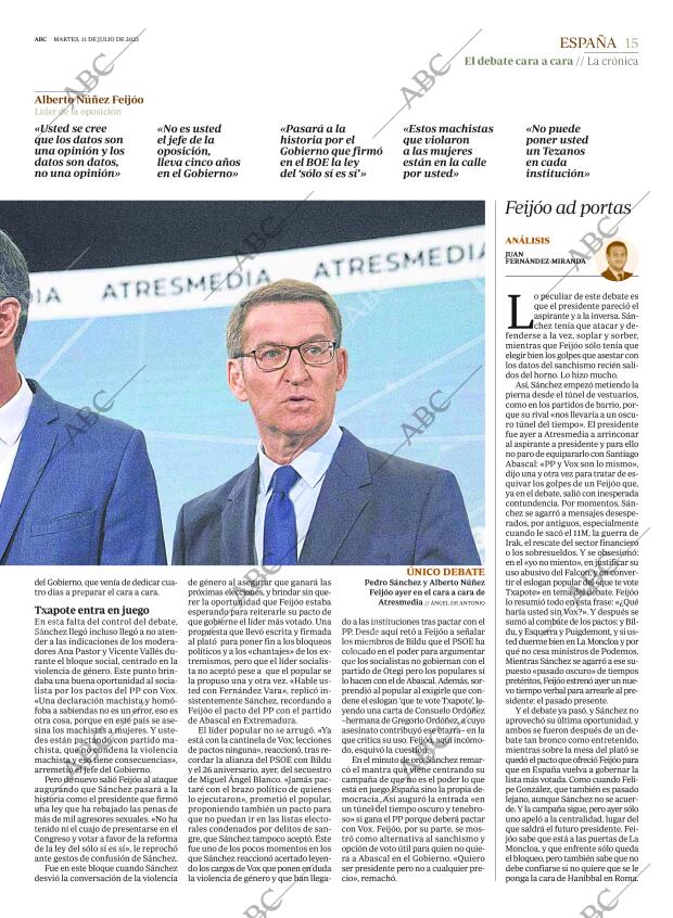 ABC MADRID 11-07-2023 página 15