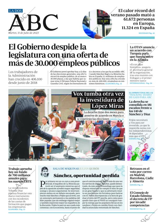 ABC MADRID 11-07-2023 página 2