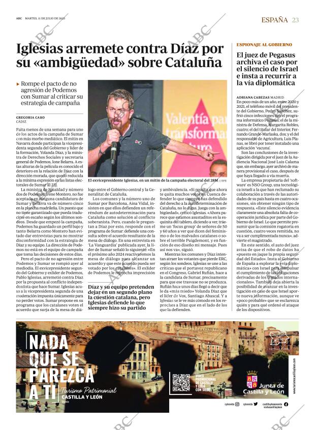 ABC MADRID 11-07-2023 página 23