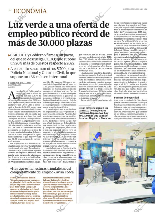 ABC MADRID 11-07-2023 página 32