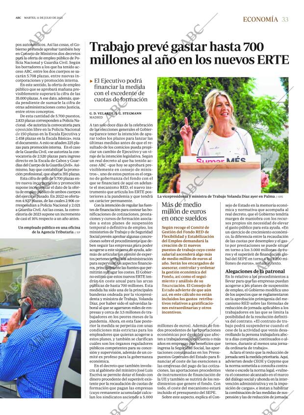 ABC MADRID 11-07-2023 página 33