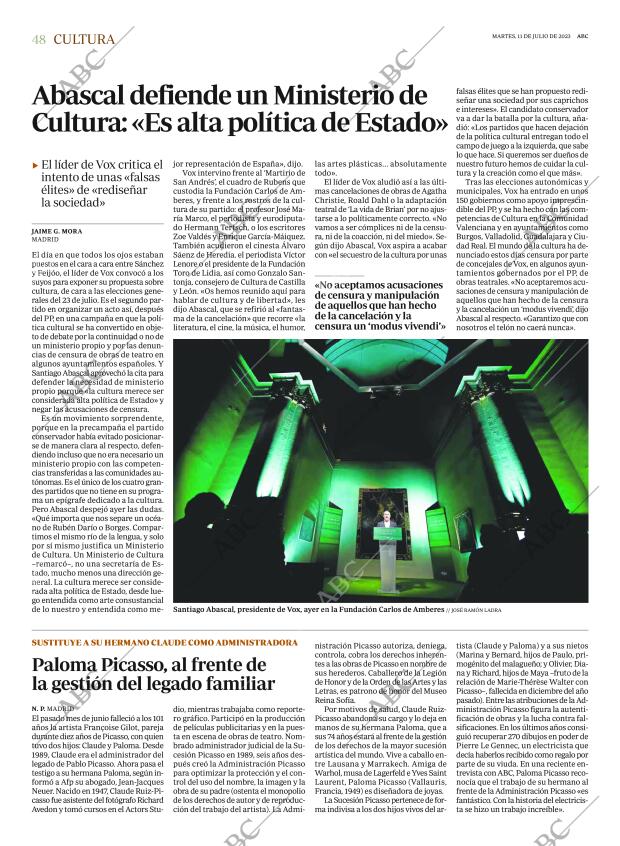 ABC MADRID 11-07-2023 página 48