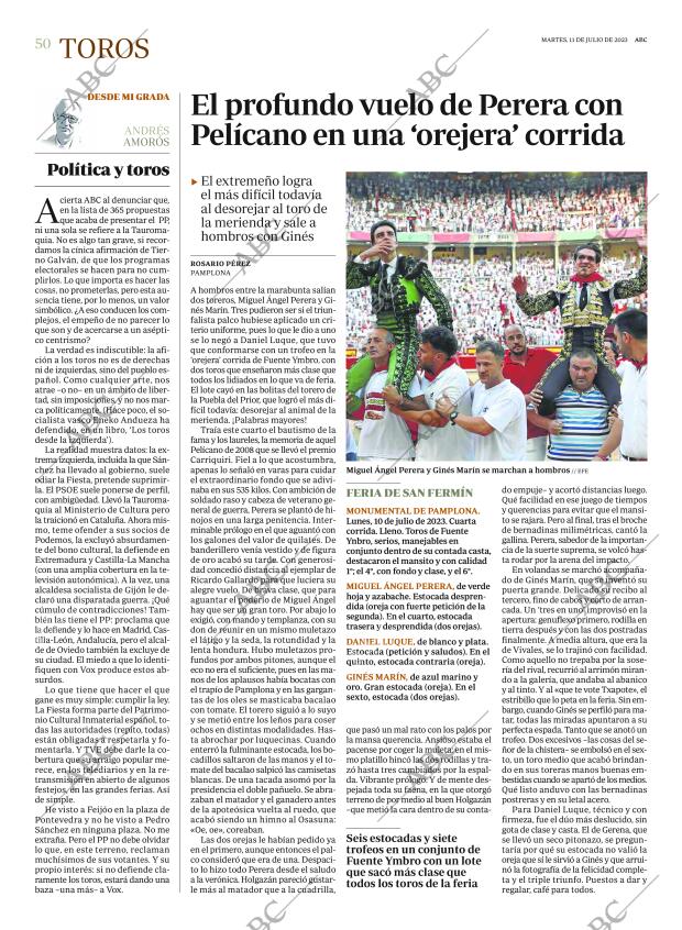 ABC MADRID 11-07-2023 página 50