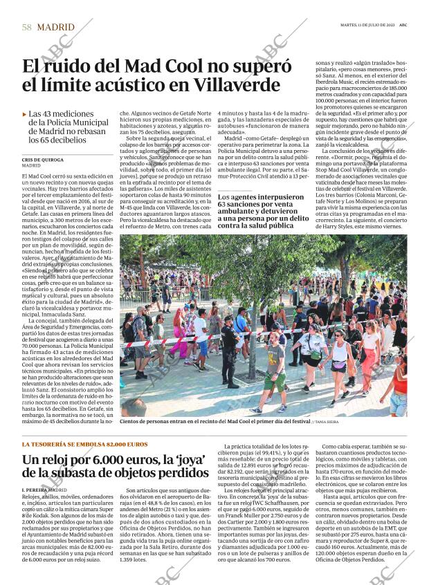 ABC MADRID 11-07-2023 página 58