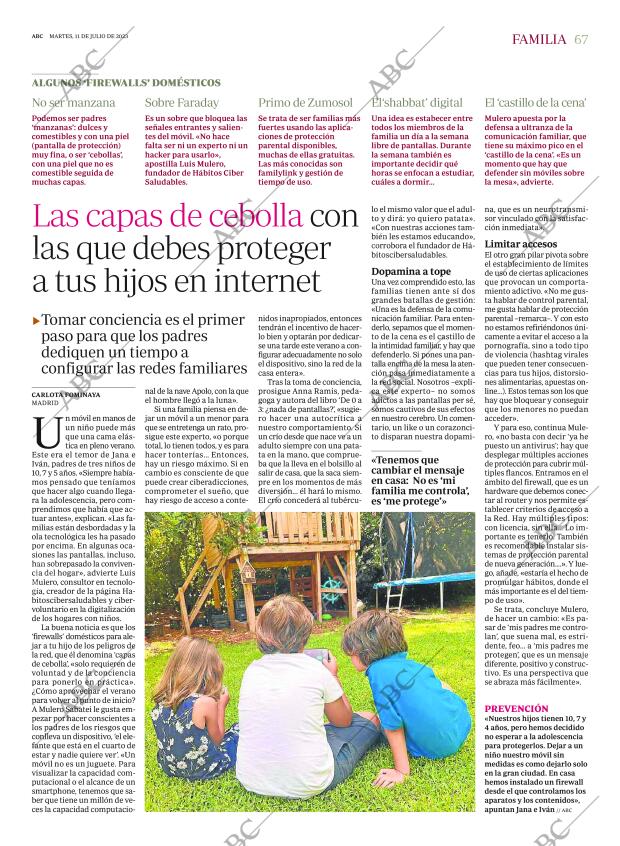 ABC MADRID 11-07-2023 página 67